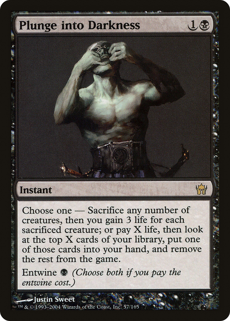 Plunge into Darkness (5DN-057) [Fifth Dawn] Foil