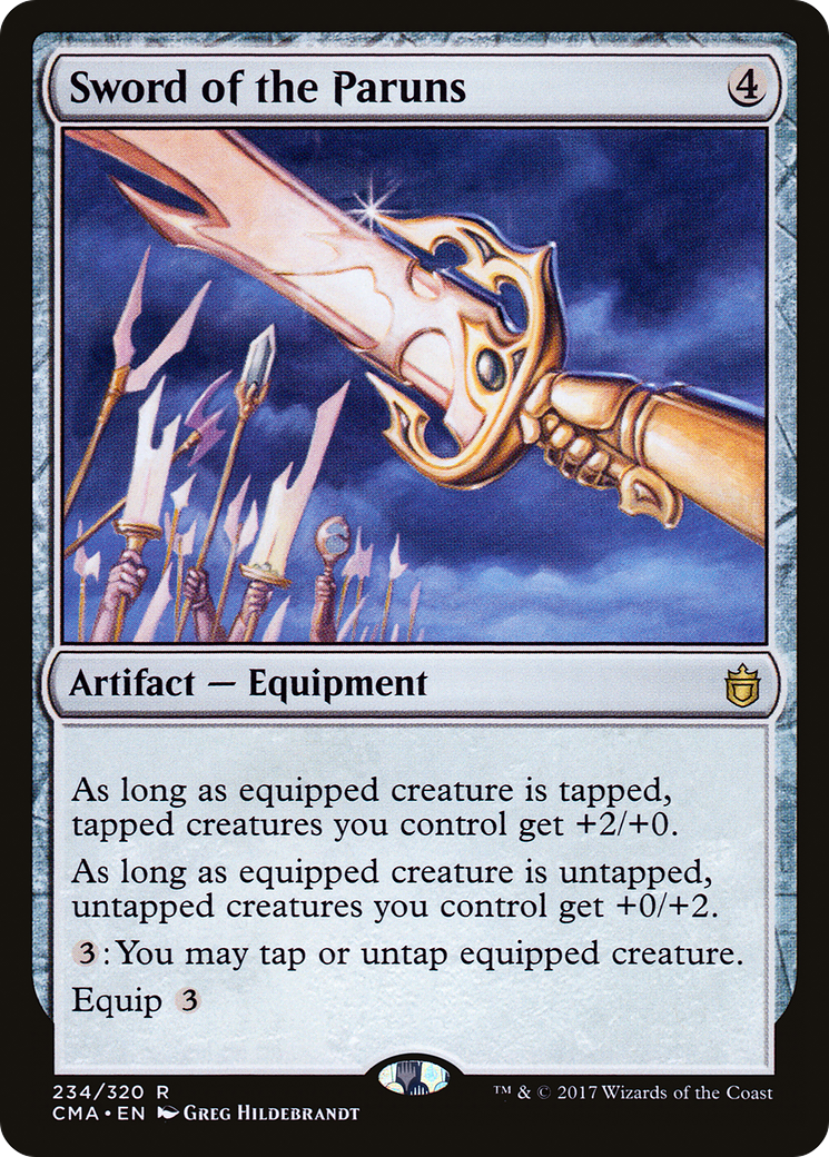 Sword of the Paruns (CMA-234) [Commander Anthology]