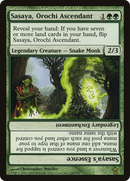 Sasaya, Orochi Ascendant // Sasaya's Essence (SOK-145) [Saviors of Kamigawa] Foil