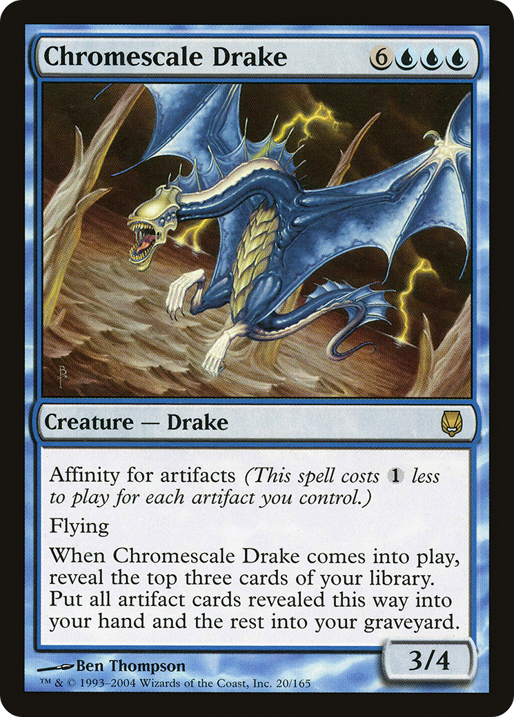 Chromescale Drake (DST-020) [Darksteel]