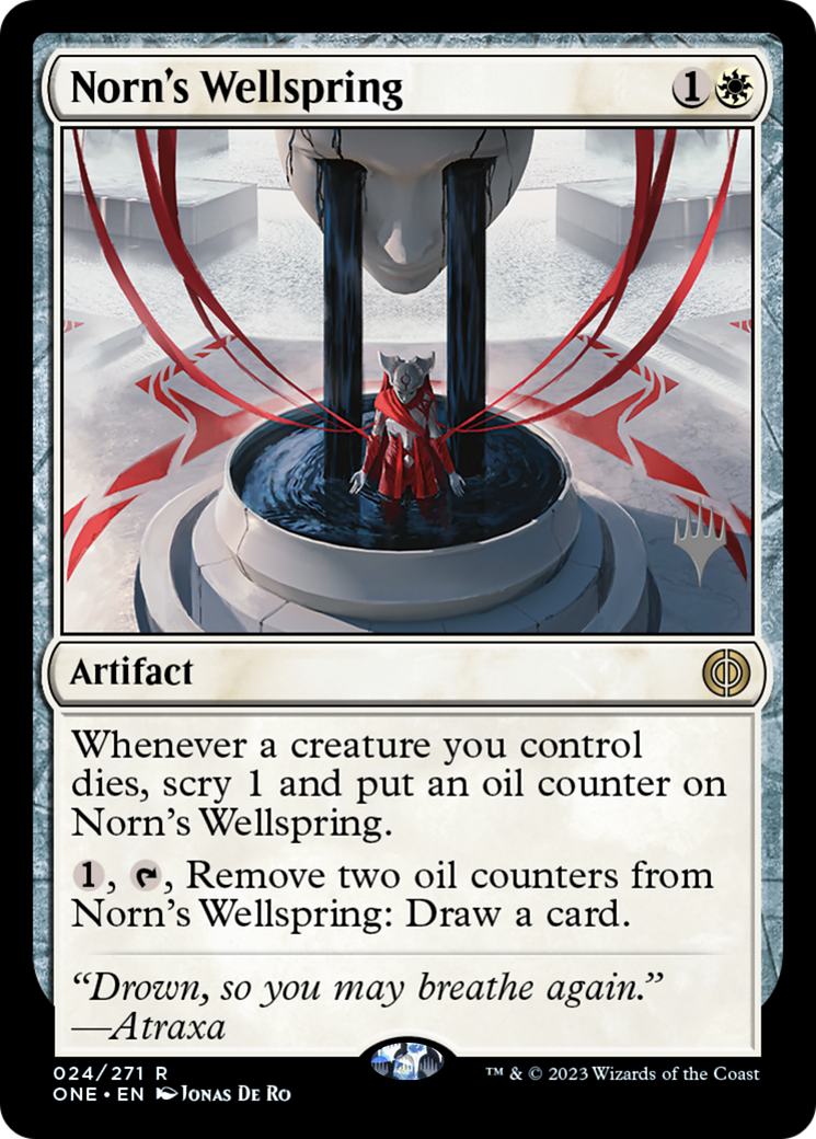Norn's Wellspring (PPONE-24P) [Phyrexia: All Will Be One Promos]