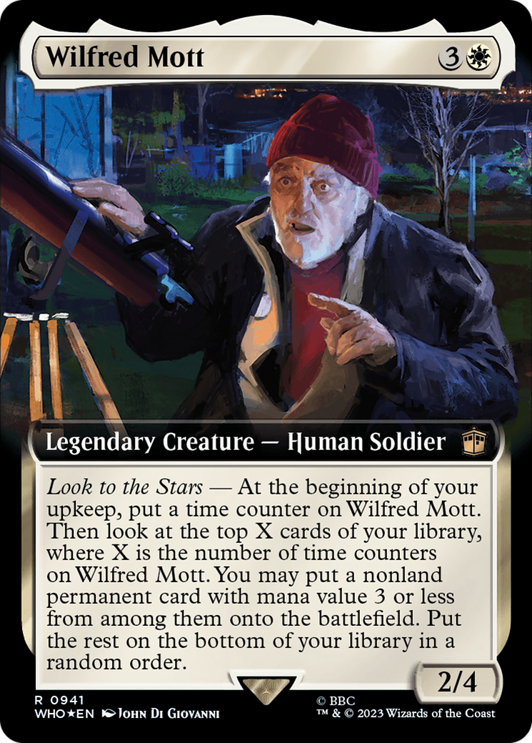 Wilfred Mott (WHO-941) [Doctor Who]: (Extended Art) Foil