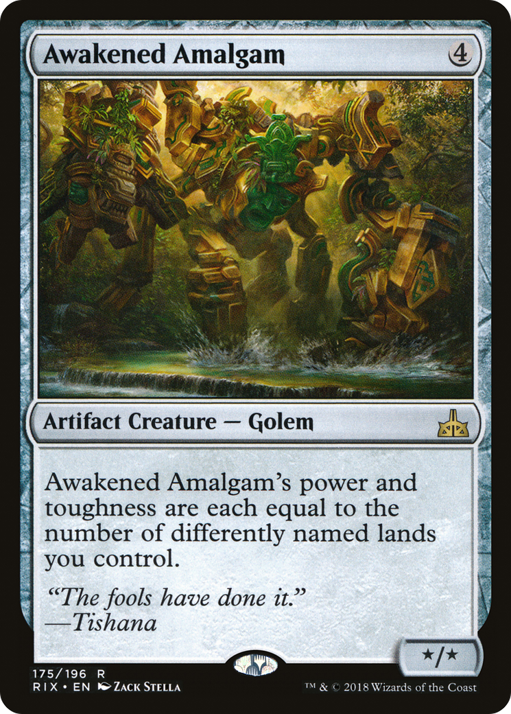 Awakened Amalgam (RIX-175) [Rivals of Ixalan]