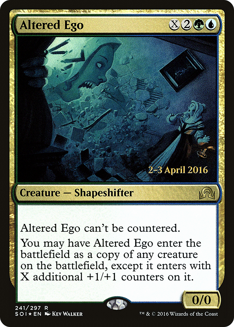 Altered Ego (PRE-241S) [Shadows over Innistrad Promos] Foil