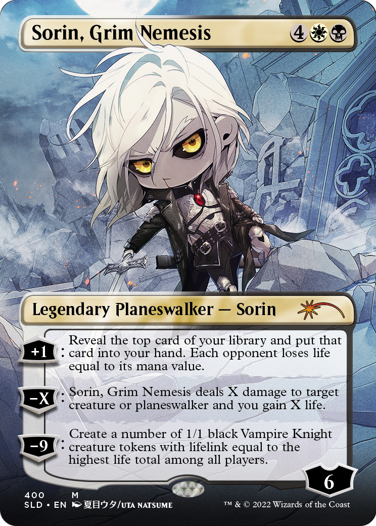 Sorin, Grim Nemesis (SLD-400) (Borderless) [Secret Lair Drop]