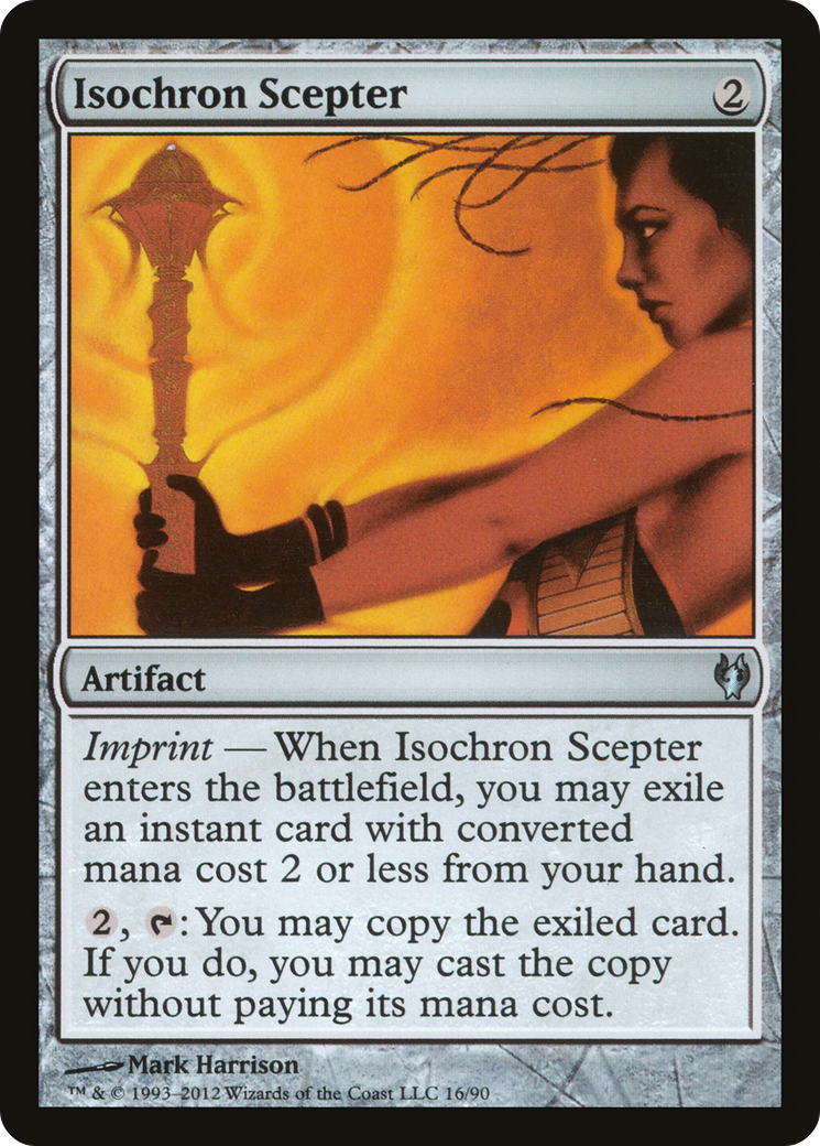Isochron Scepter (DDJ-016) [Duel Decks: Izzet vs. Golgari]