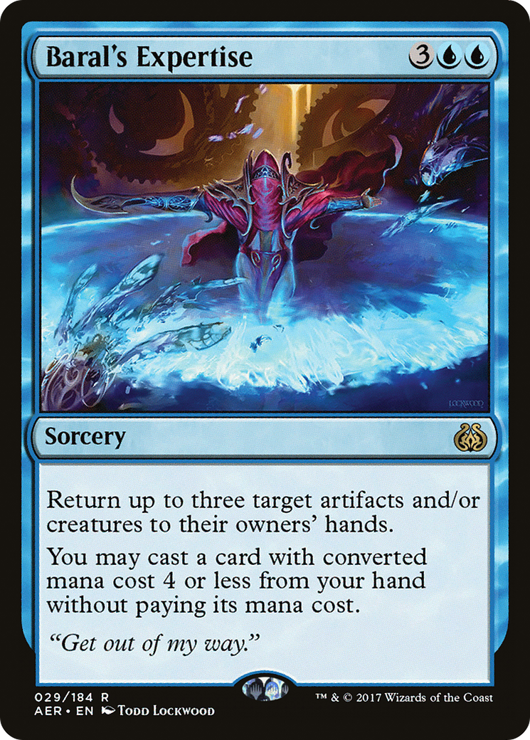 Baral's Expertise (AER-029) [Aether Revolt]