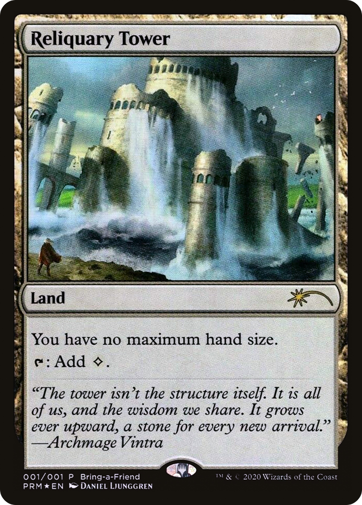 Reliquary Tower (Bring a Friend Promo) (UMP-001) [Love Your LGS 2020] Foil