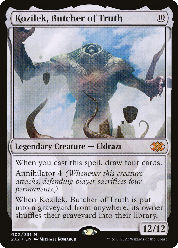 Kozilek, Butcher of Truth (2X2-002) [Double Masters 2022]