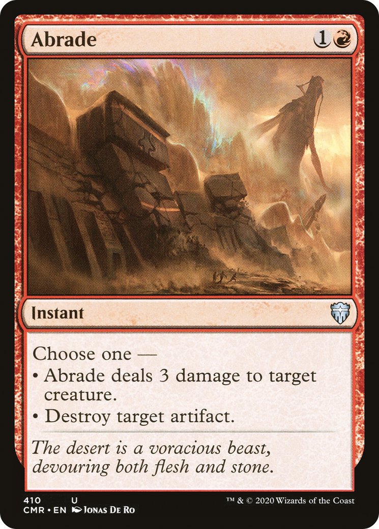 Abrade (CMR-410) [Commander Legends]