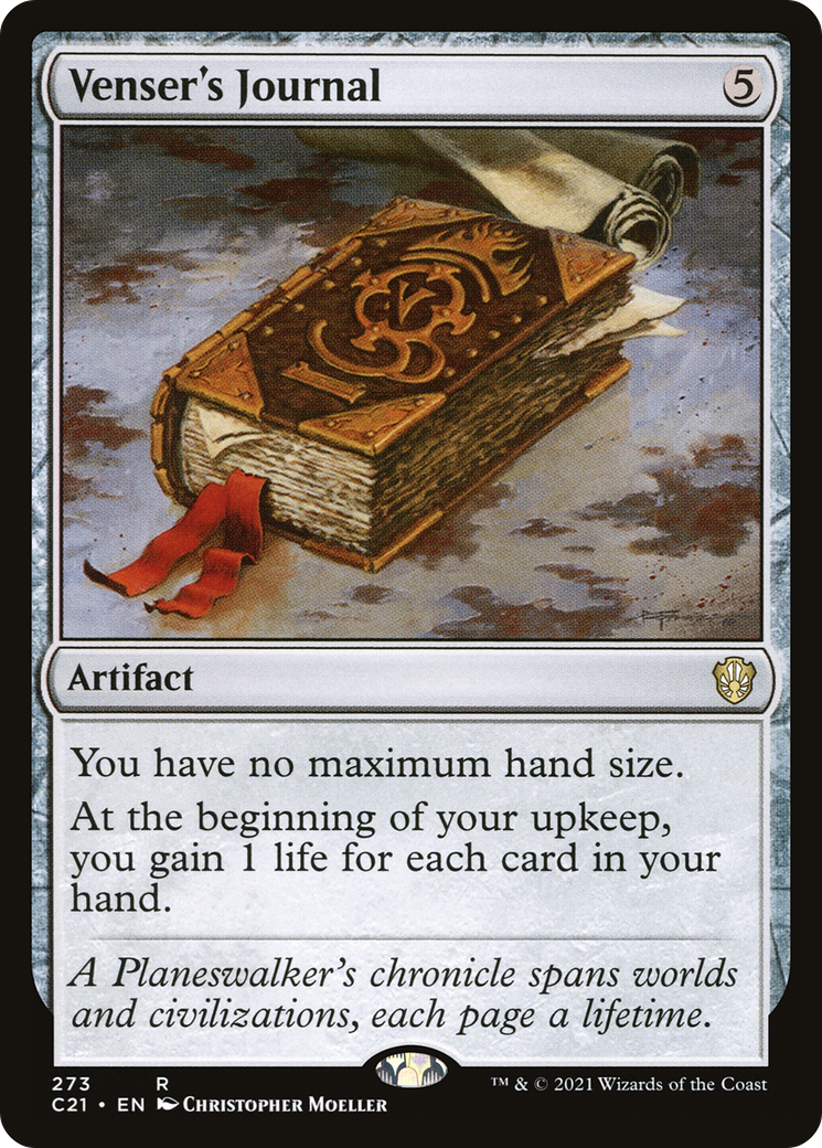 Venser's Journal (C21-273) [Commander 2021]