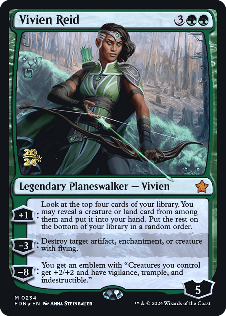Vivien Reid (PRE-234S) [Foundations Promos] Foil