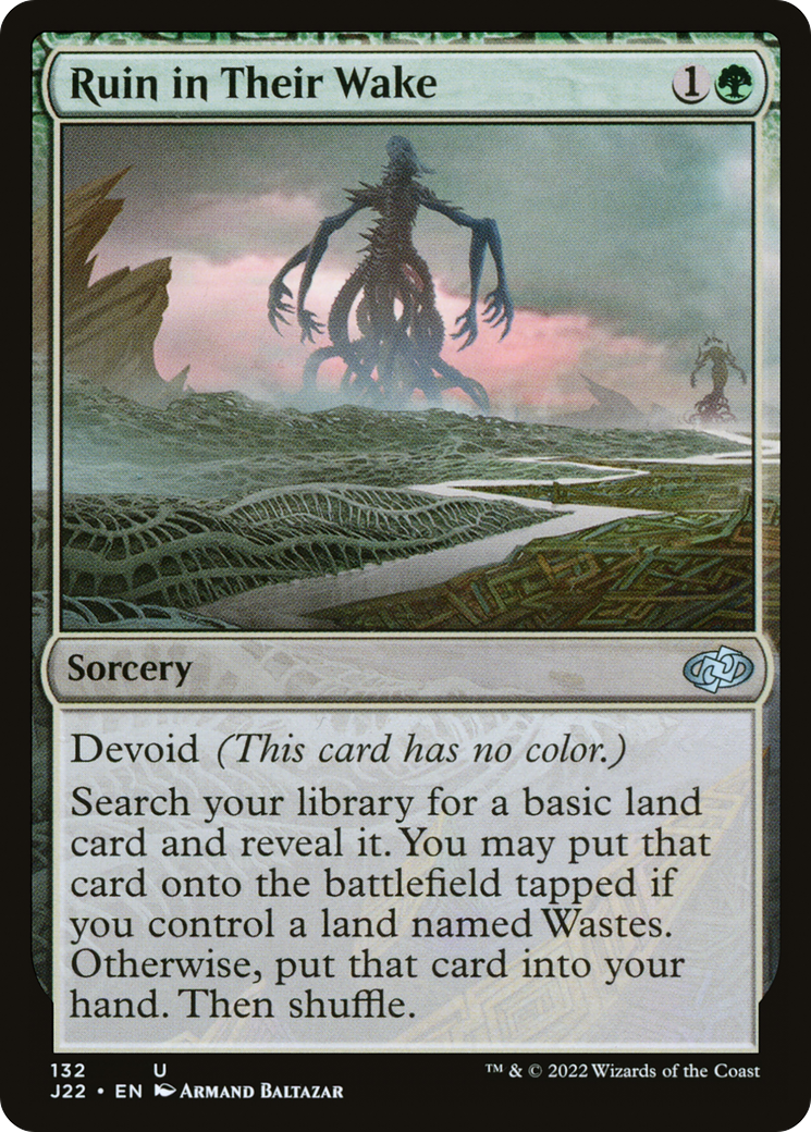 Ruin in Their Wake (J22-132) [Jumpstart 2022]: (devoid)