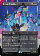 Relentless Rats (SLD-756) [Secret Lair Drop] (Borderless) Foil