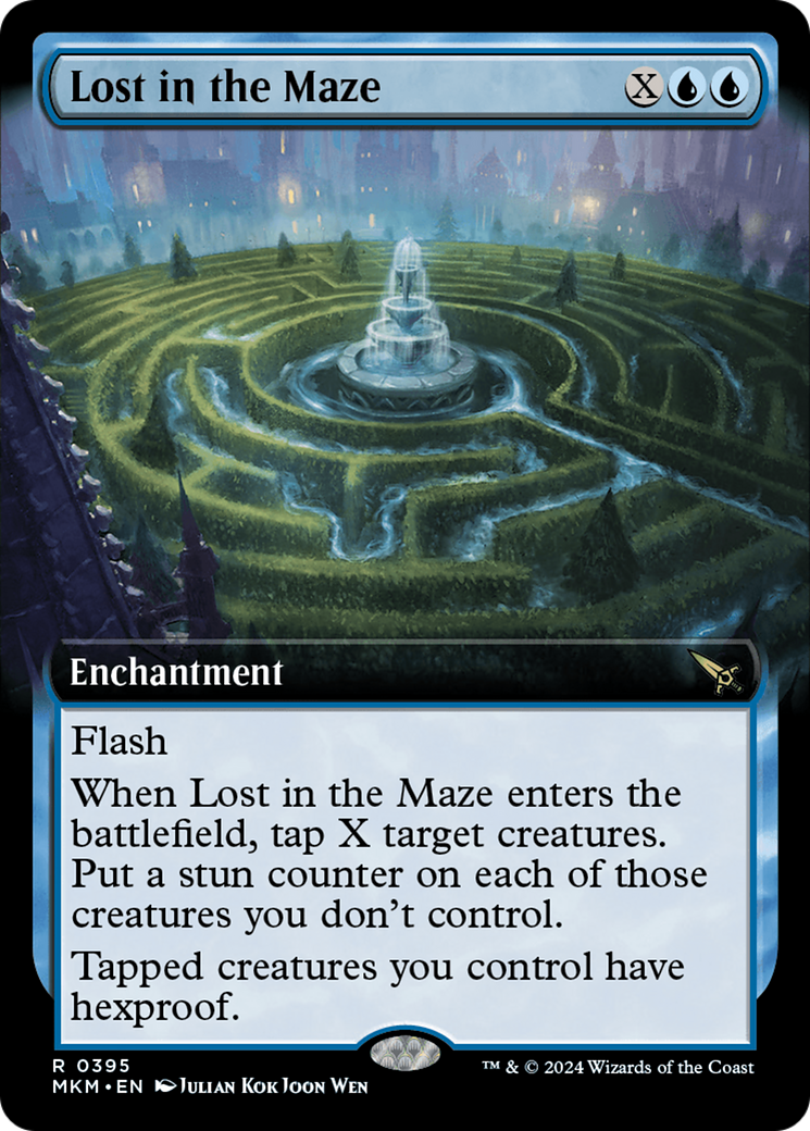 Lost in the Maze (MKM-395) [Murders at Karlov Manor]: (Extended Art)