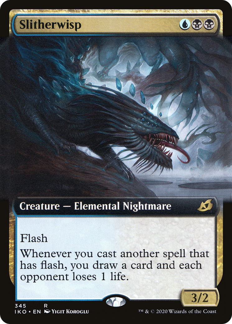 Slitherwisp (IKO-345) (Extended Art) [Ikoria: Lair of Behemoths]