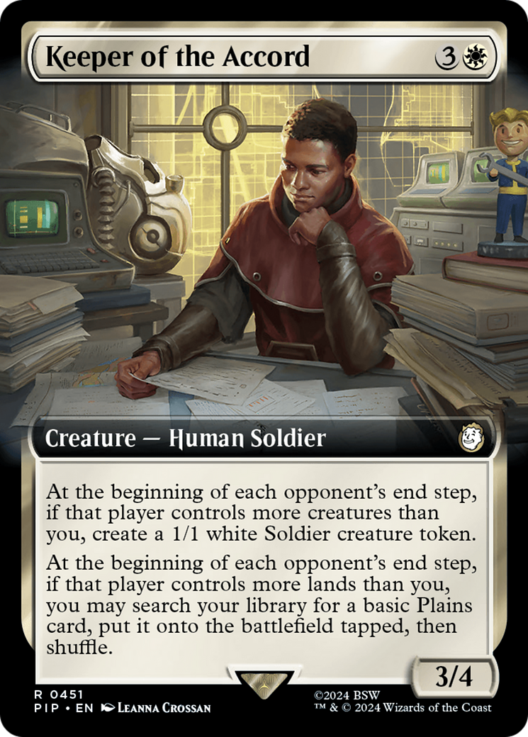 Keeper of the Accord (PIP-451) [Fallout]: (Extended Art)