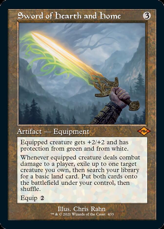 Sword of Hearth and Home (MH2-433) [Modern Horizons 2] Etched Foil