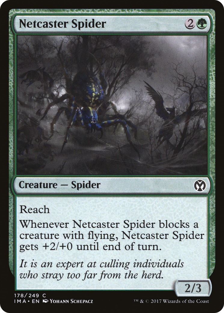 Netcaster Spider (IMA-178) [Iconic Masters] Foil