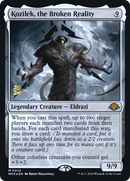 Kozilek, the Broken Reality (PRE-10S) [Modern Horizons 3 Promos] Foil