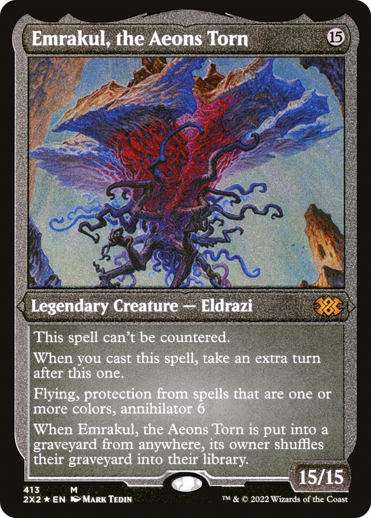 Emrakul, the Aeons Torn (2X2-413) [Double Masters 2022] Etched Foil