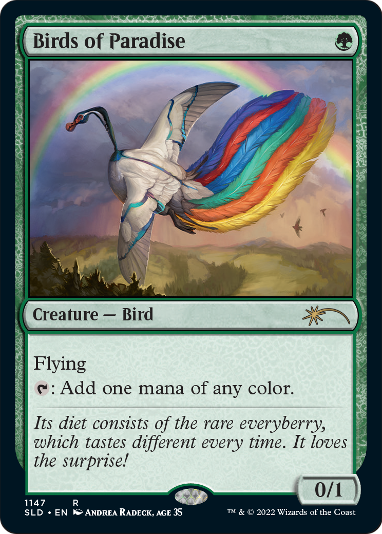 Birds of Paradise (SLD-1147) [Secret Lair Drop]