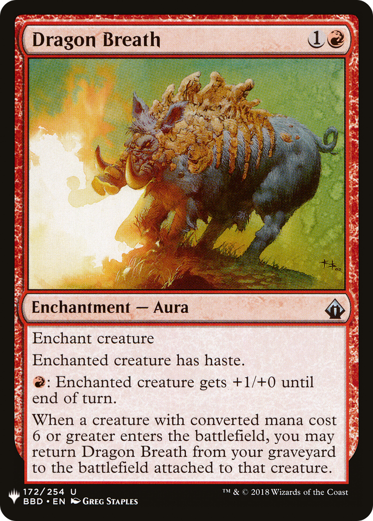 Dragon Breath (LIST-BBD-172) [The List]