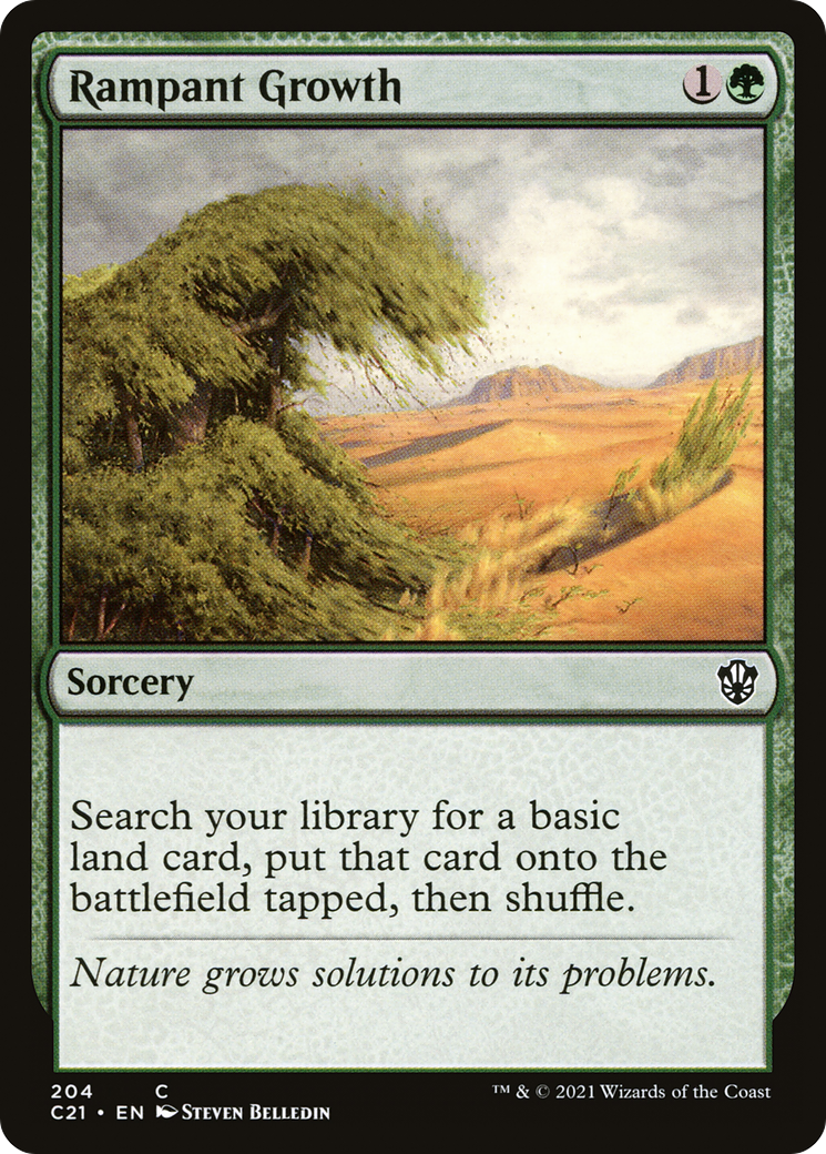 Rampant Growth (C21-204) [Commander 2021]