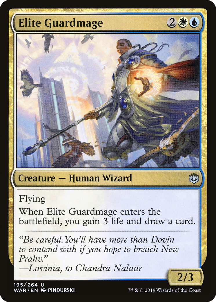 Elite Guardmage (WAR-195) [War of the Spark] Foil