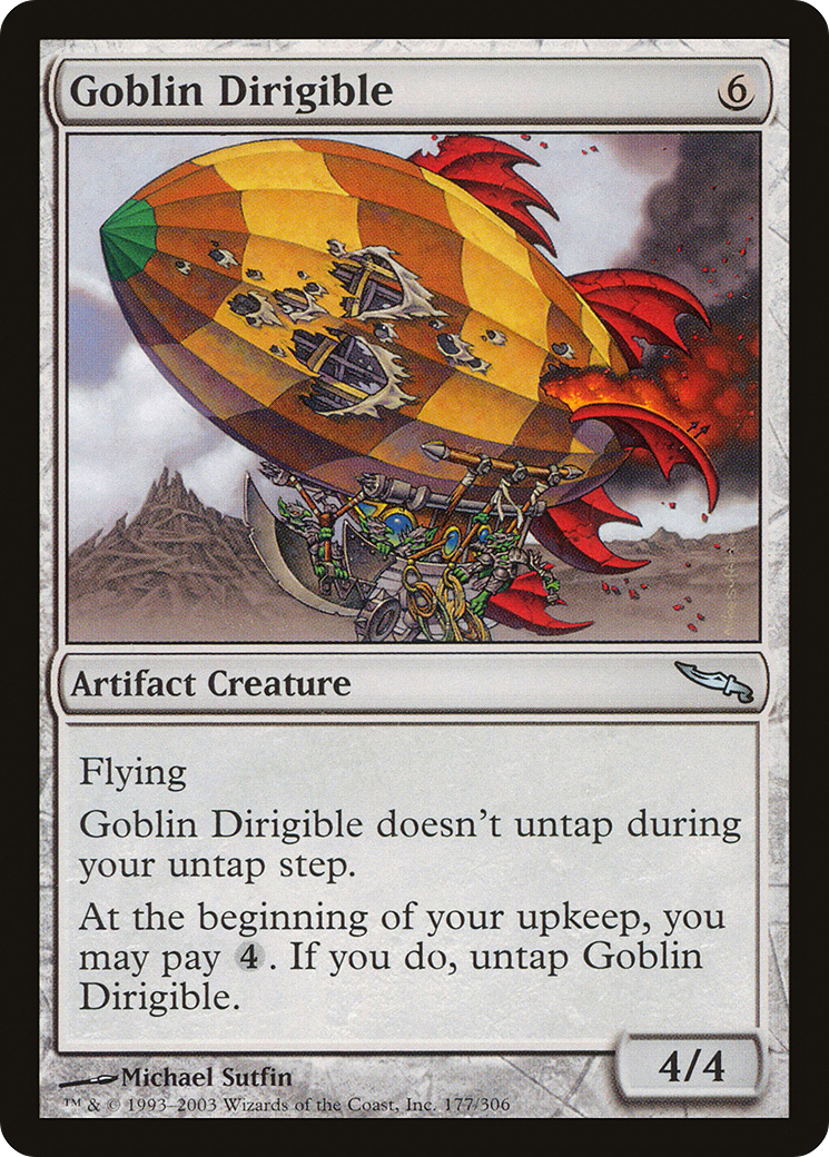 Goblin Dirigible (MRD-177) [Mirrodin]