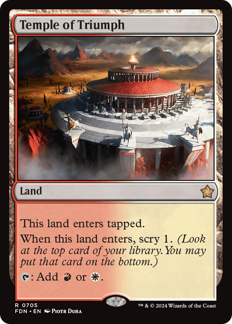 Temple of Triumph (FDN-705) [Foundations]