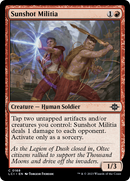 Sunshot Militia (LCI-168) [The Lost Caverns of Ixalan]