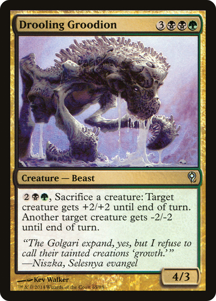 Drooling Groodion (DDM-065) [Duel Decks: Jace vs. Vraska]