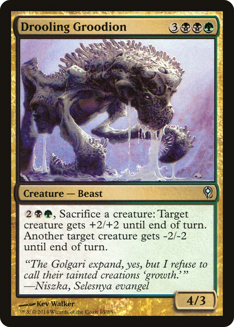 Drooling Groodion (DDM-065) [Duel Decks: Jace vs. Vraska]