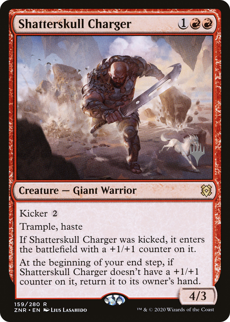 Shatterskull Charger (PPZNR-159P) [Zendikar Rising Promos]