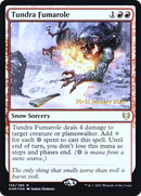 Tundra Fumarole (PRE-156S) [Kaldheim Promos]: (snow) Foil