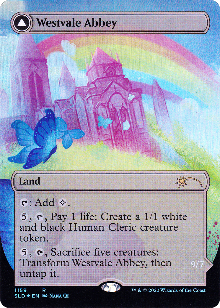 Westvale Abbey // Ormendahl, Profane Prince (SLD-1159) [Secret Lair Drop] (Borderless) Foil