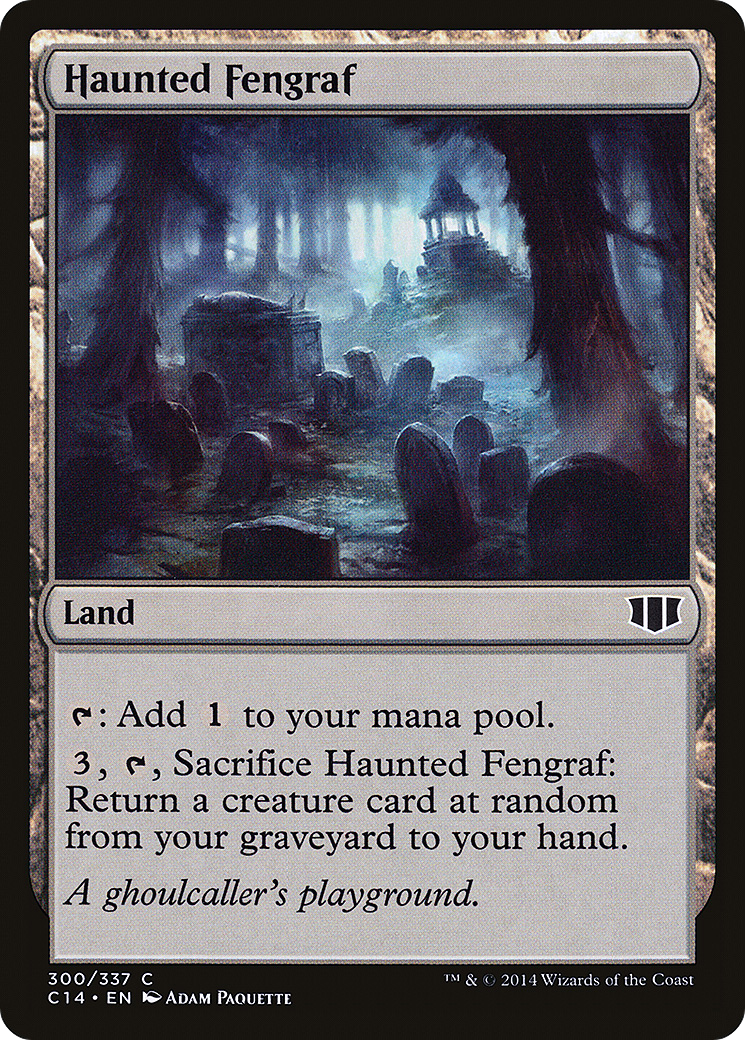 Haunted Fengraf (C14-300) [Commander 2014]