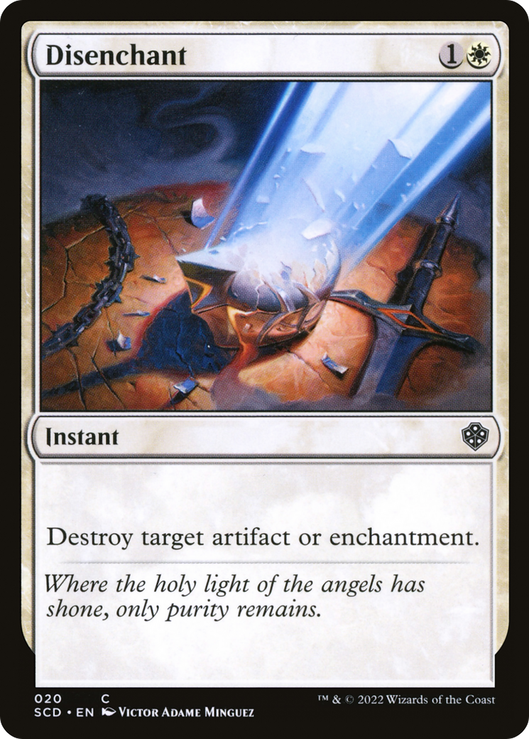 Disenchant (SCD-020) [Starter Commander Decks]