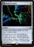 Primal Amulet // Primal Wellspring (XLN-243) [Ixalan]: (compasslanddfc) Foil