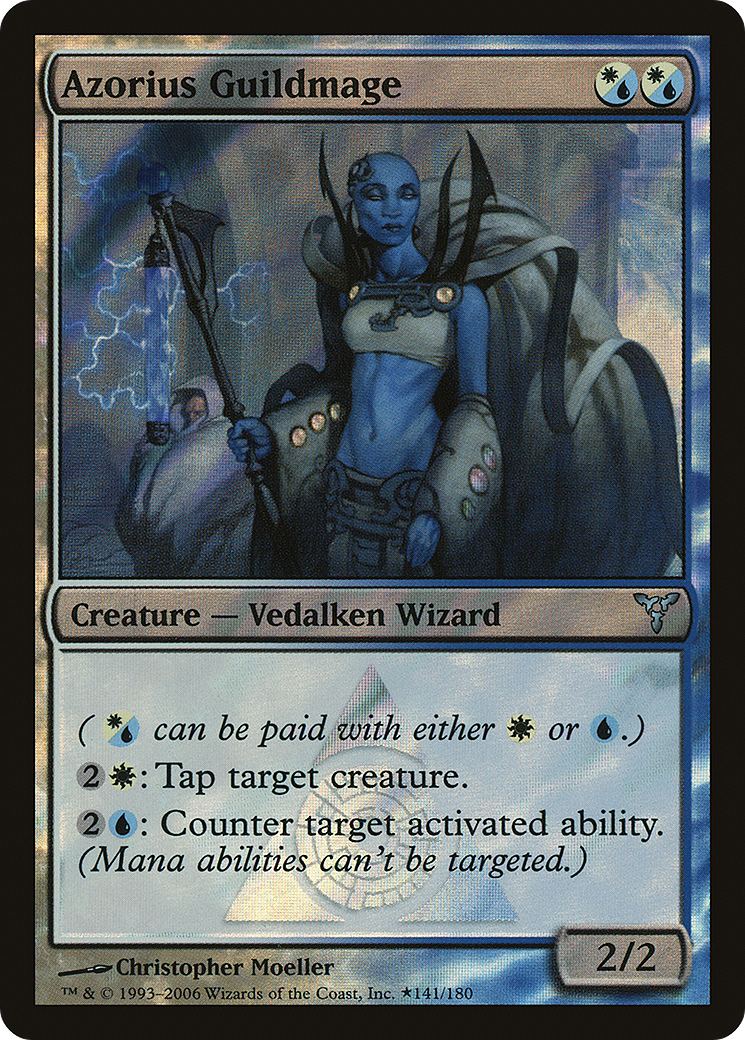 Azorius Guildmage (LARP-141★) [Dissension Promos] Foil