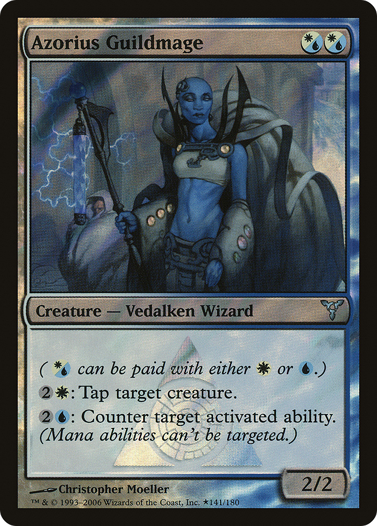 Azorius Guildmage (LARP-141★) [Dissension Promos] Foil