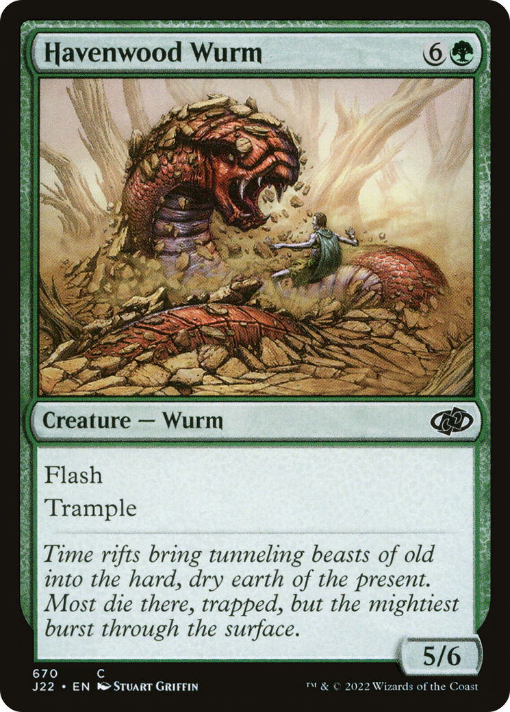 Havenwood Wurm (J22-670) [Jumpstart 2022]