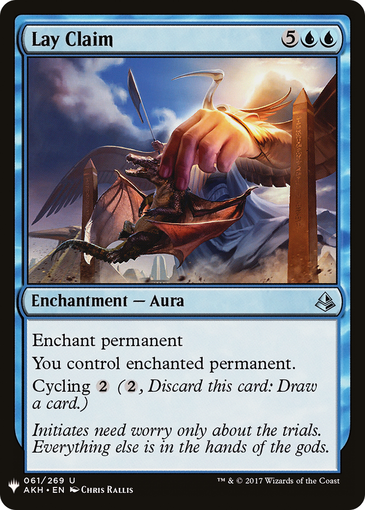 Lay Claim (LIST-AKH-61) [The List]