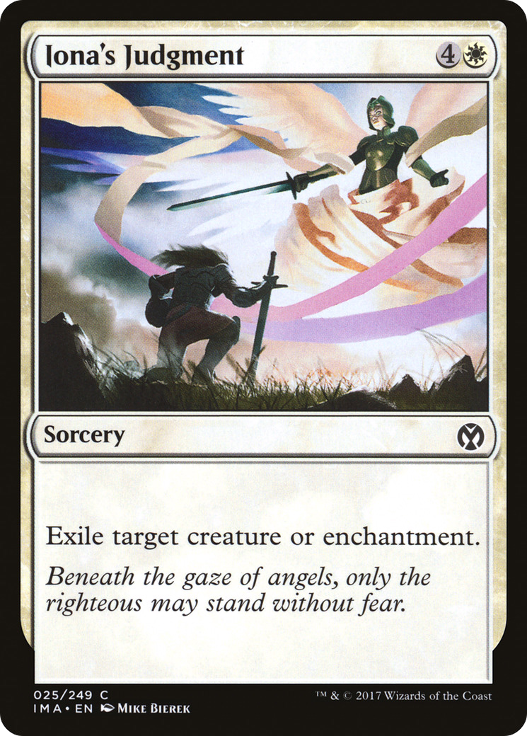 Iona's Judgment (IMA-025) [Iconic Masters]