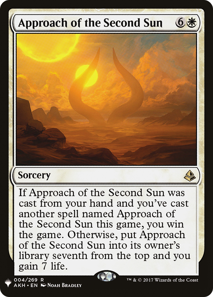 Approach of the Second Sun (LIST-AKH-4) [The List]