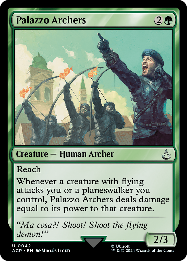 Palazzo Archers (ACR-042) [Assassin's Creed] Foil
