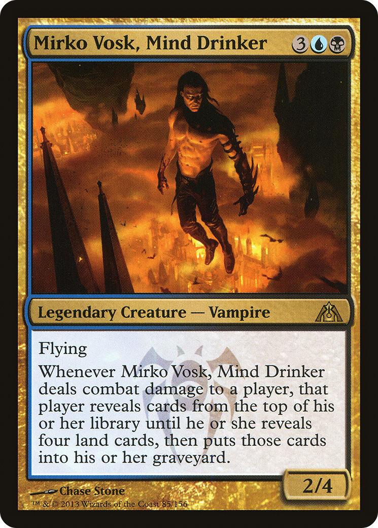 Mirko Vosk, Mind Drinker (DGM-085) [Dragon's Maze]