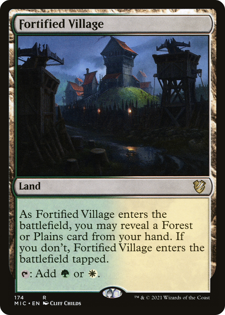 Fortified Village (MIC-174) [Midnight Hunt Commander]