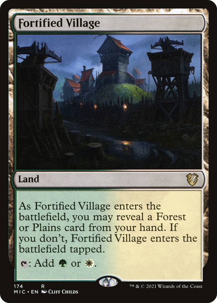 Fortified Village (MIC-174) [Midnight Hunt Commander]